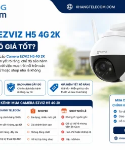Nên mua Camera EZVIZ H5 4G 2K ở đâu để có giá tốt?