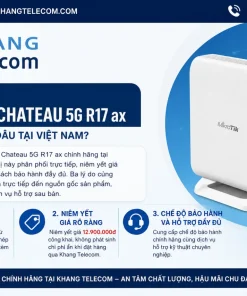 Nên mua Router MikroTik Chateau 5G R17 ax chính hãng ở đâu tại Việt Nam
