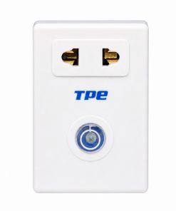Ổ Cắm Điều Khiển Từ Xa RF TPE TF2AV2: 433MHz, 2000W, Hẹn Giờ, ABS
