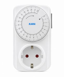 Ổ Cắm Hẹn Giờ Dạng Cơ KAWA TG15: 15 Phút, 1200W, Dùng Trong Nhà