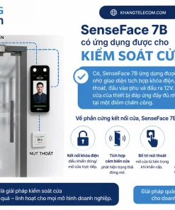 SenseFace 7B có ứng dụng được cho kiểm soát cửa