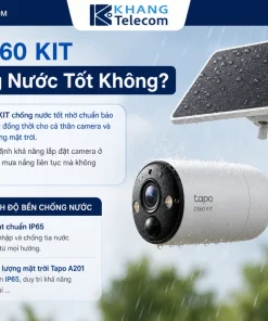 Tapo C660 KIT Có Chống Nước Tốt