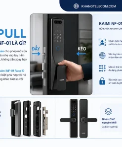 Thiết kế Push-Pull trên khóa Kaimi NF-01 là gì?