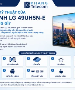 Thông Số Kỹ Thuật Của Màn Hình LG 49UH5N-E Gồm Những Gì