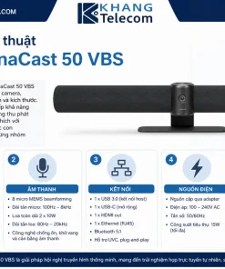 Thông số kỹ thuật Jabra PanaCast 50 VBS gồm những gì