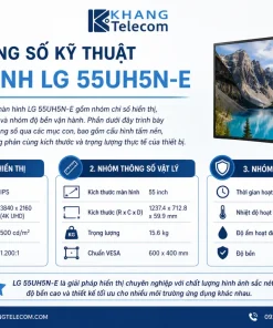 Thông số kỹ thuật màn hình LG 55UH5N-E gồm những gì
