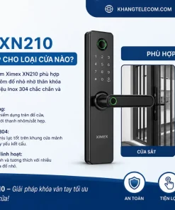 Ximex XN210 có phù hợp lắp cho loại cửa nào?