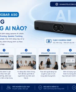 Yealink MeetingBar A50 có những tính năng AI nào