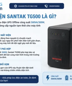 Bộ lưu điện Santak TG500