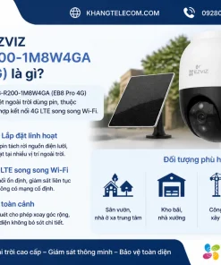 Camera IP EZVIZ CS-EB8-R200-1M8W4GA (EB8 Pro 4G)