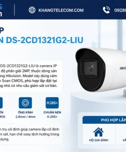 Camera IP HIKVISION DS-2CD1321G2-LIU