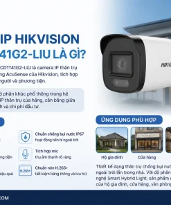 Camera IP HIKVISION DS-2CD1T41G2-LIU