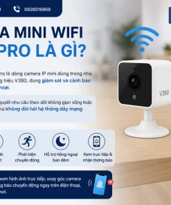Camera Mini Wifi V380 Pro