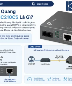 Converter Quang TP-Link MC210CS