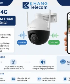 EB8 Pro 4G có hỗ trợ đàm thoại hai chiều