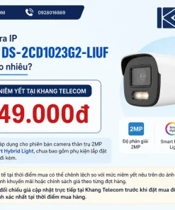 Giá bán Camera IP HIKVISION DS-2CD1023G2-LIUF hiện nay là bao nhiêu