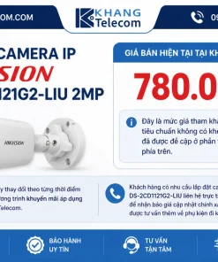 Giá bán Camera IP Hikvision DS-2CD1121G2-LIU 2MP hiện nay là bao nhiêu