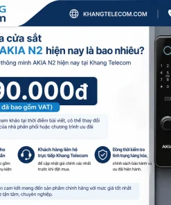 Giá bán Khóa cửa sắt thông minh AKIA N2 hiện nay là bao nhiêu