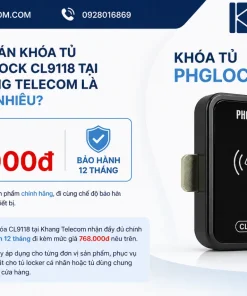 Giá bán khóa tủ PHGLock CL9118 tại Khang Telecom là bao nhiêu
