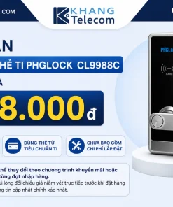 Giá bán khóa tủ thẻ TI PHGLock CL9988C hiện nay là bao nhiêu
