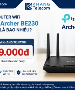 Giá bán Router WiFi TP-Link Archer BE230 tại đại lý là bao nhiêu