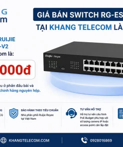 Giá bán Switch RG-ES220GS-P-V2 tại Khang Telecom là bao nhiêu