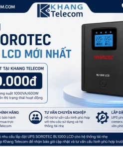 Giá bán UPS SOROTEC BL1000 LCD mới nhất là bao nhiêu