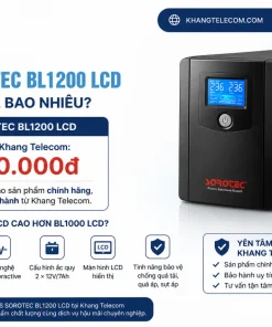 Giá bán UPS SOROTEC BL1200 LCD hiện nay là bao nhiêu
