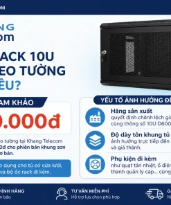 Giá Tủ Rack 10U D600 Treo Tường Bao Nhiêu