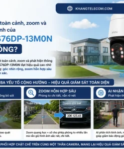 Khả năng quan sát toàn cảnh, zoom và phát hiện thông minh của IMOU IPC-S76DP-13M0N