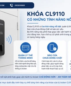 Khóa CL9110 có những tính năng nổi bật nào