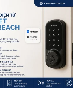 Khóa Cửa Điện Tử Kwikset Aura Reach