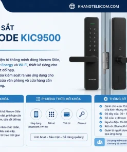 Khóa cửa sắt KEYINCODE KIC9500
