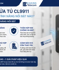 Khóa cửa tủ CL9911 có những tính năng nổi bật nào