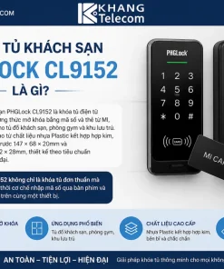 Khóa Tủ Khách Sạn PHGLock CL9152