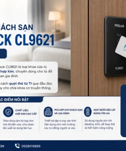 Khóa tủ khách sạn PHGLock CL9621