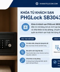 Khóa Tủ Khách Sạn PHGLock SB3043