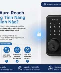 Kwikset Aura Reach Có Những Tính Năng Thông Minh Nào