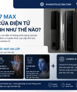 Lockin V7 Max Là Khóa Cửa Điện Tử Thông Minh