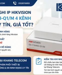 Mua đầu ghi IP Hikvision DS-7104NI-Q1/M 4 kênh ở đâu uy tín, giá tốt