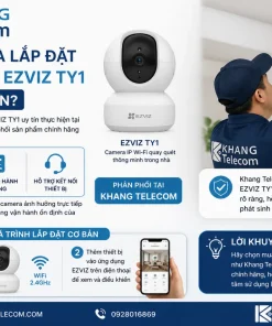 Nên mua và lắp đặt Camera IP EZVIZ TY1 ở đâu uy tín