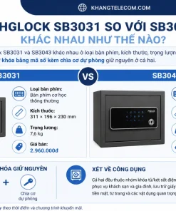 PHGLock SB3031 so với SB3043 khác nhau