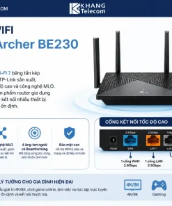 Router WiFi TP-Link Archer BE230