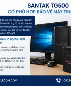 Santak TG500 có phù hợp bảo vệ máy tính
