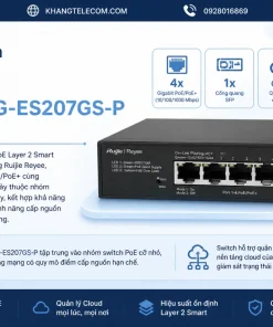 Switch PoE RUIJIE RG-ES207GS-P