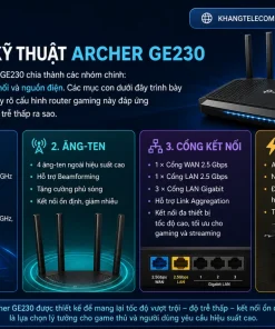 Thông số kỹ thuật Archer GE230 gồm những gì