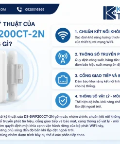 Thông số kỹ thuật của DS-5WF200CT-2N gồm những gì