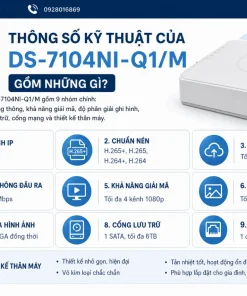 Thông số kỹ thuật của DS-7104NI-Q1/M gồm những gì