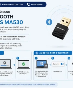cài đặt và sử dụng USB Bluetooth Mercusys MA530