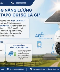 Camera 4G Năng Lượng Mặt Trời Tapo C615G